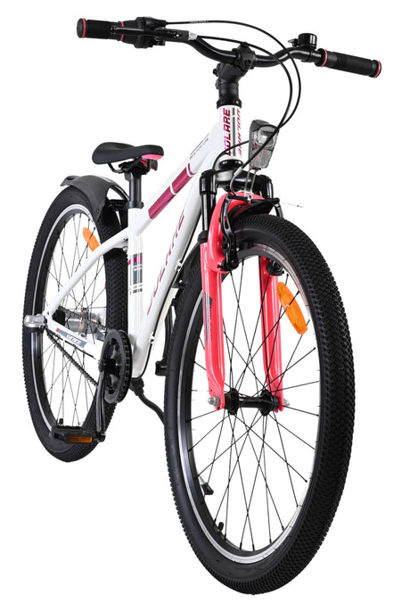 Vélo enfant Volare xc race - 24 pouces - nexus 3 - blanc rose