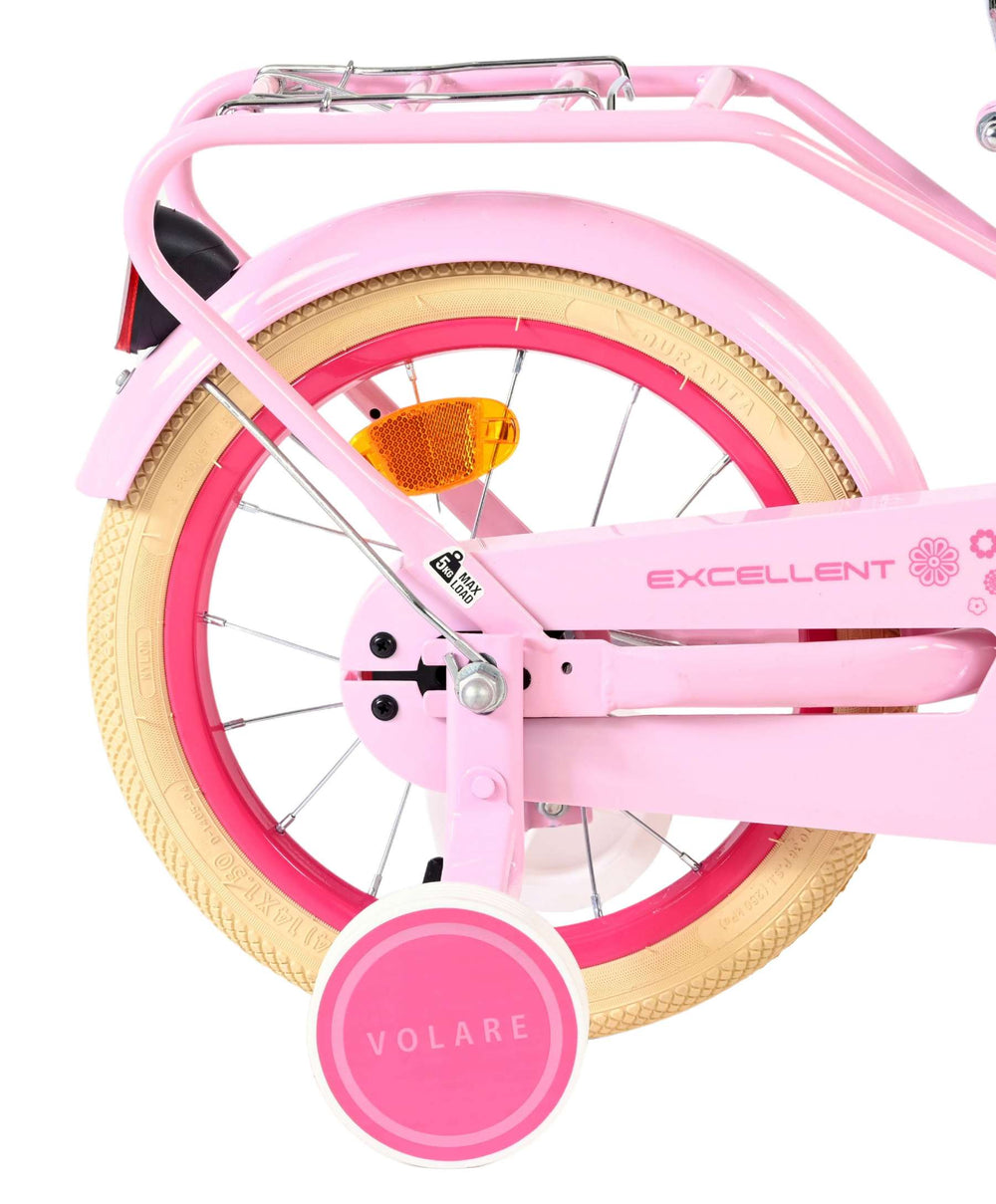 Excellent vélo pour enfants Volare - filles - 14 pouces - rose