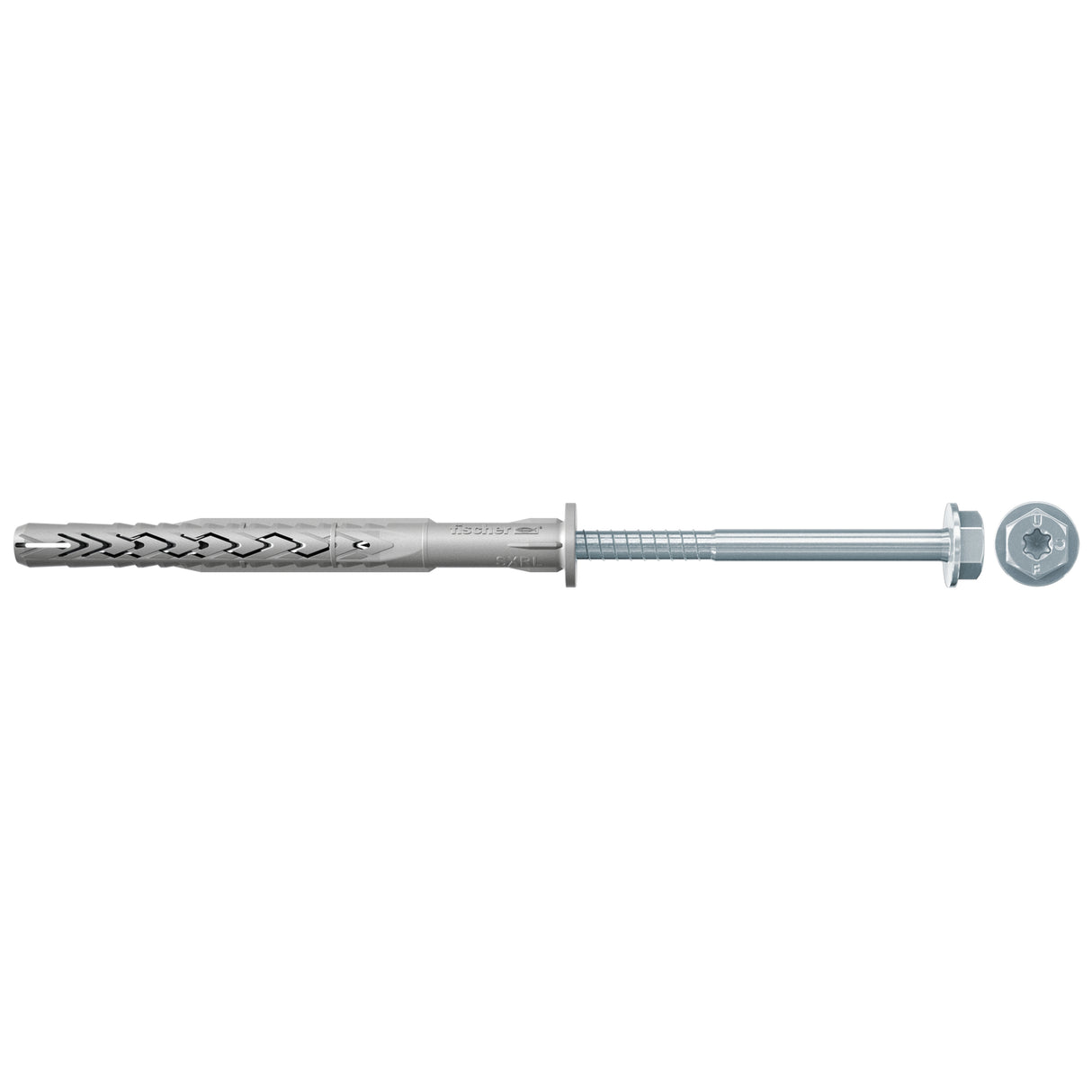 Bouchon de chantier Fischer sxrl 8 x 60 tête hexagonale - 540127 - 50 pièce(s) - 540127
