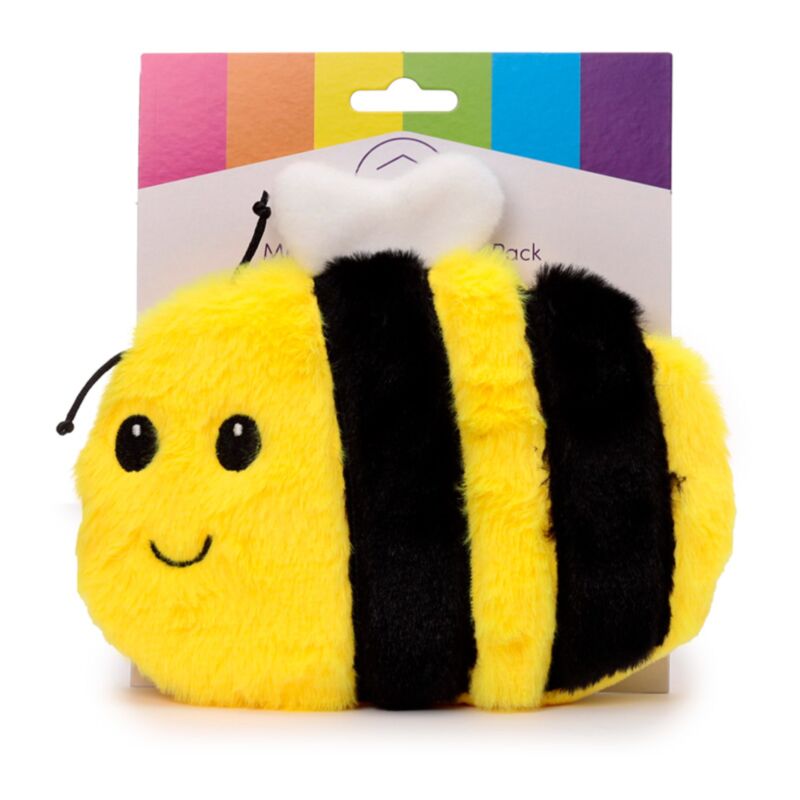 Pack chauffant pour micro-ondes Bumblebee, blé lavande