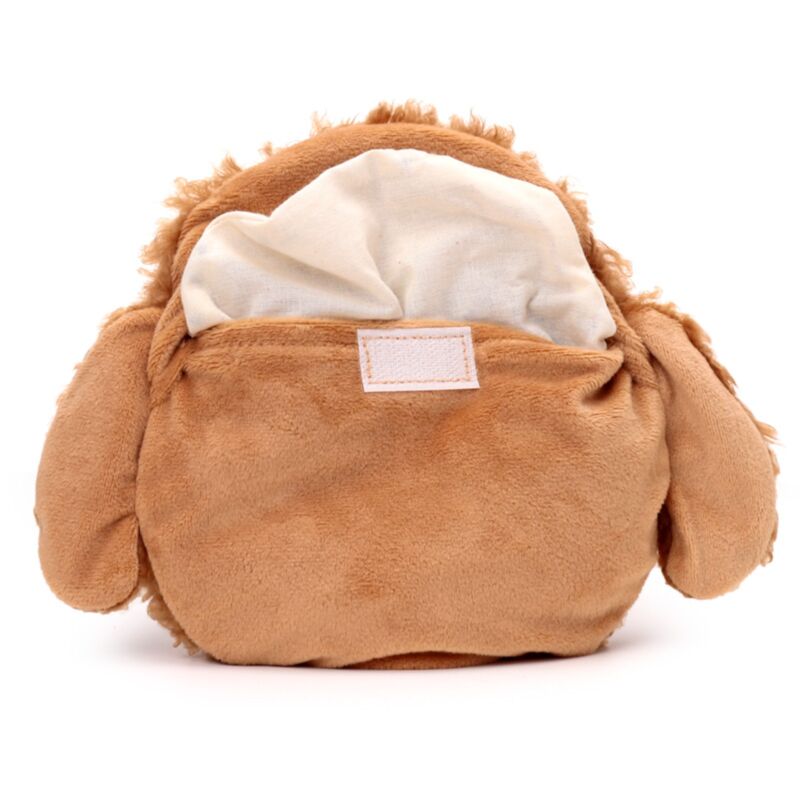 Cavapoo tête de chien micro-ondes pack chauffant lavande blé