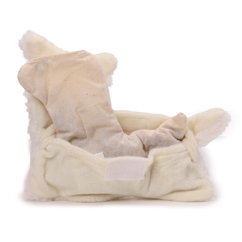 Pack chauffant pour micro-ondes pour chien Westie, blé lavande