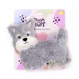 Schnauzer chien micro-ondes pack chauffant lavande blé