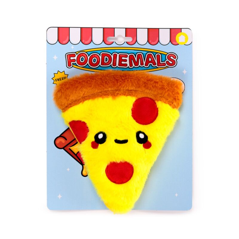 Pizza foodiemals peluche chauffante lavande blé