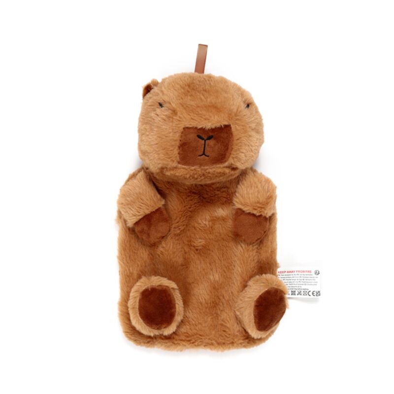 Housse peluche bouillotte Capybara 650ml