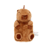 Housse peluche bouillotte Capybara 650ml