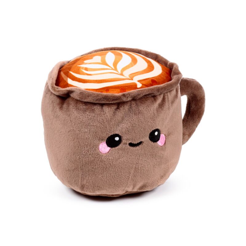 Foodiemals cappuccino micro-ondes pack chauffant lavande blé