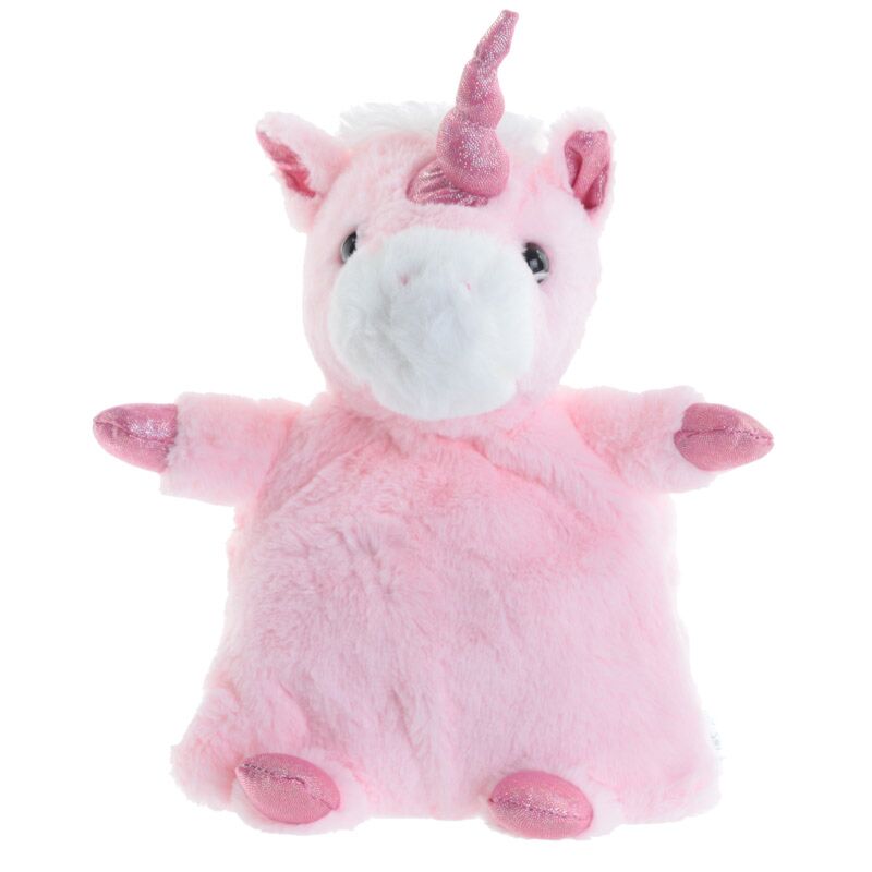 Licorne peluche micro-ondes pack chauffant lavande blé