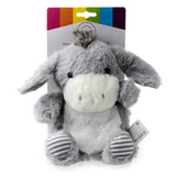 Donkey Snuggables Pack chauffant en peluche pour micro-ondes Blé lavande