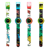 Montre analogique dinosaure