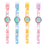 Montre analogique magique licorne