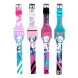 Montre numérique en silicone Hatsune Miku
