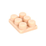 Eden lot de 6 cires fondantes teck jasmin
