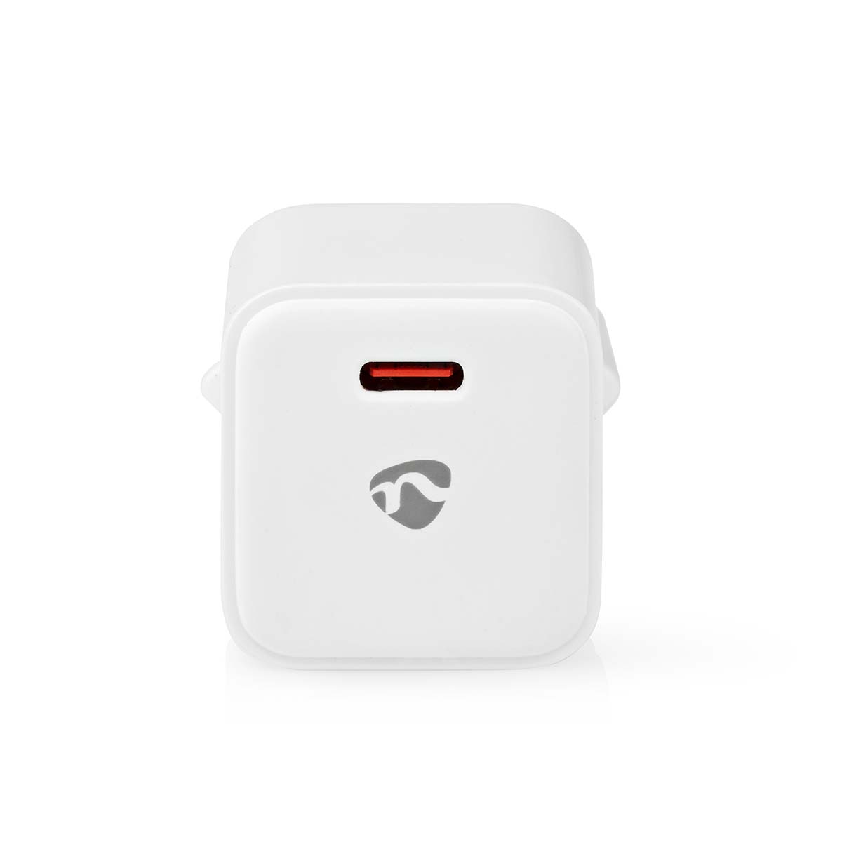 Chargeur Nedis WCMPD20W100WT 1,67 2,22 3,0 A Sorties : 1 commerce USB-C ; Sélection automatique de tension 20 W