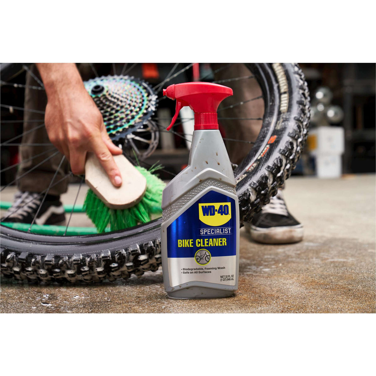 WD40 Spécialiste du nettoyeur de vélo 500 ml