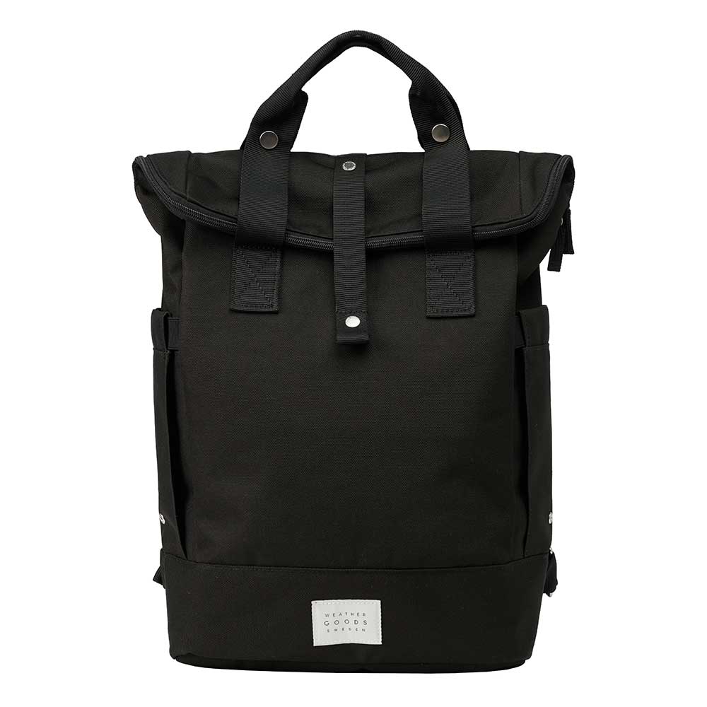 Weathergoods Suède sac à dos city bikepack noir
