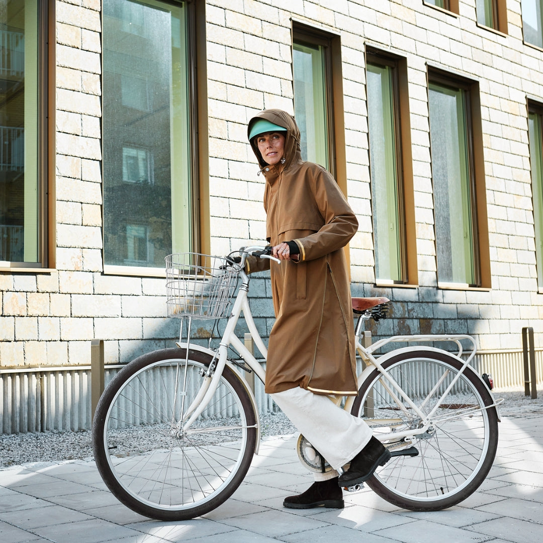 Weathergoods Suède imperméable imbris camel l