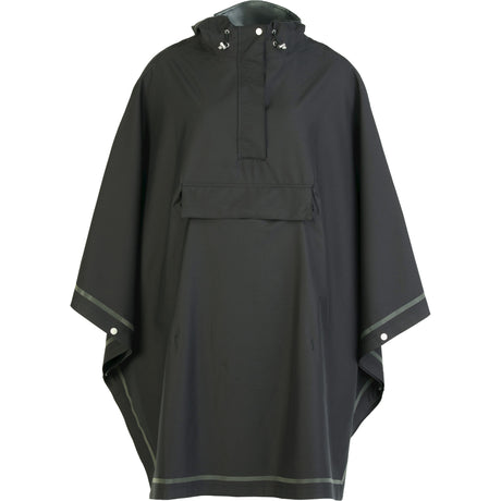 Weathergoods suède poncho imbris noir s