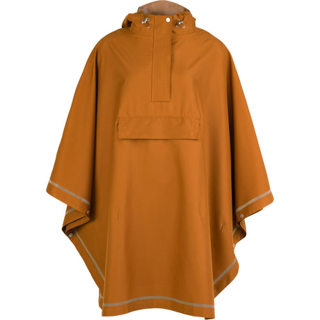 Weathergoods Suède poncho imbris cuivre m