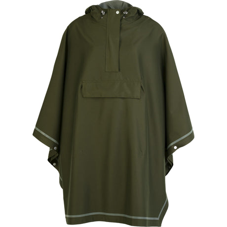 Weathergoods suède poncho imbris vert s