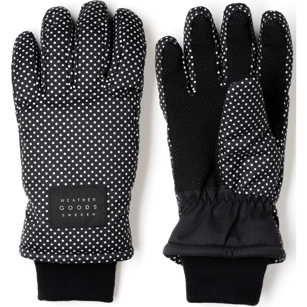 Weathergoods Suède reflétant des gants luna dot m