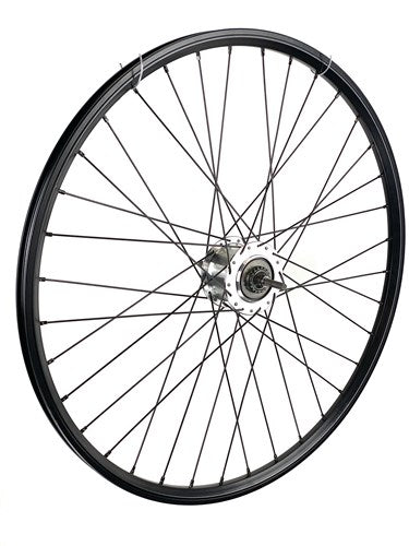 Roue arrière KT 28 pouces 622 Black Black Bread 8V Disc Frein Eleroni
