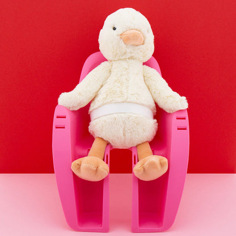 Widek b.v. Siège de poupée Widek PVC rose devant et derrière
