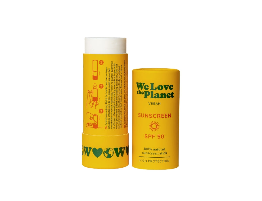Crème solaire We Love The Planet - Stick - SPF50 - Vegan - 40g