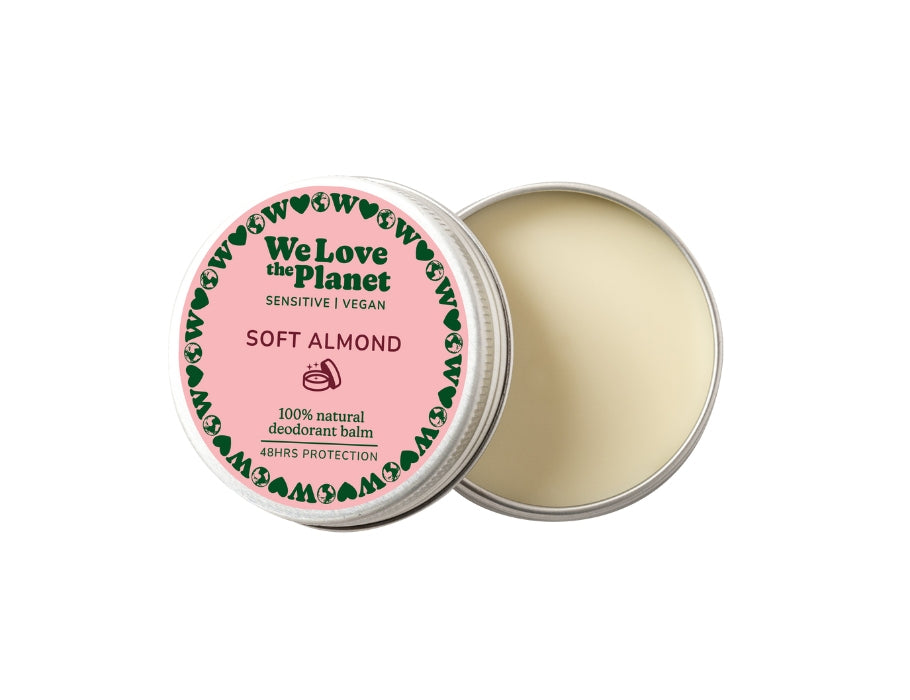 We love the Planet déo baume amande douce - vegan - sensible - 35g
