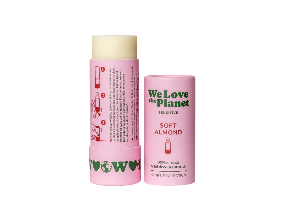 We love the Planet déo stick amande douce - sensible - 40g