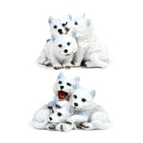 Trio de chiots loups