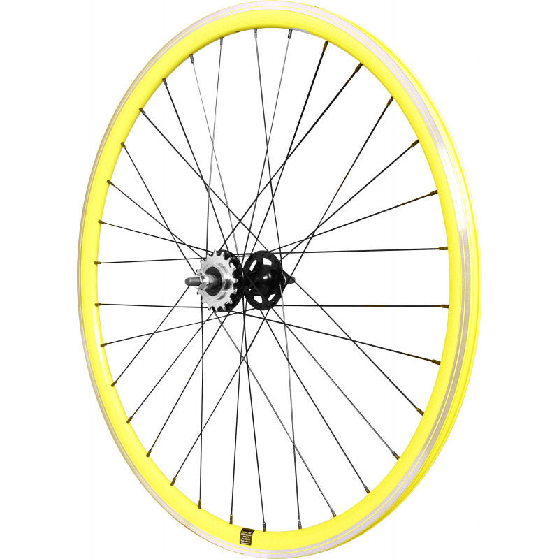 Velox Roue arrière Mach1 550 622x17c Flipflop jaune