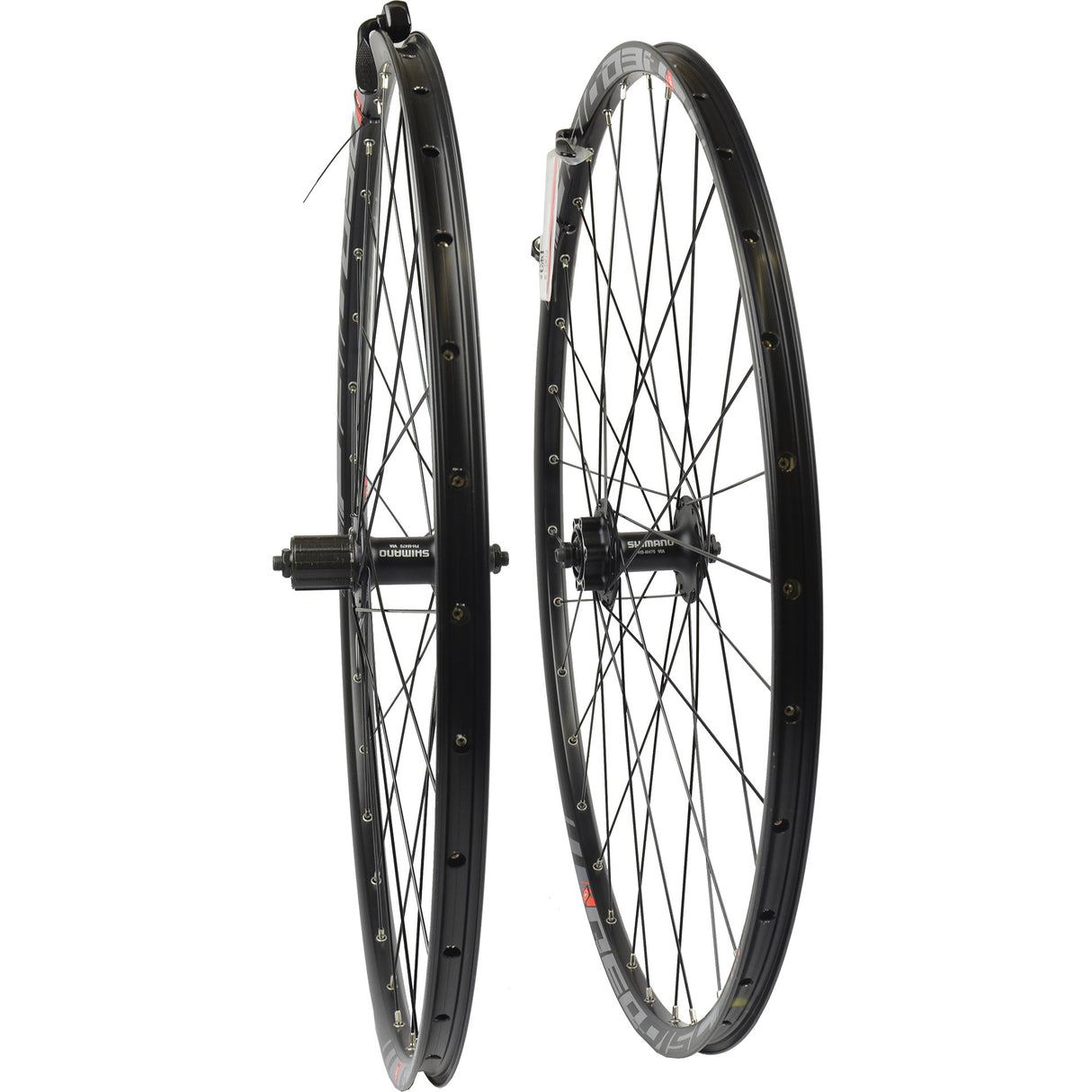 Paire de roues Velox ATB 29 Deore 8 9 10V disque 6 trous. noir