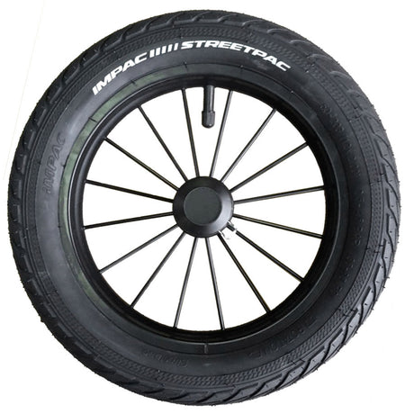 Roue Roland à rayons 12, plastique, pneu inclus