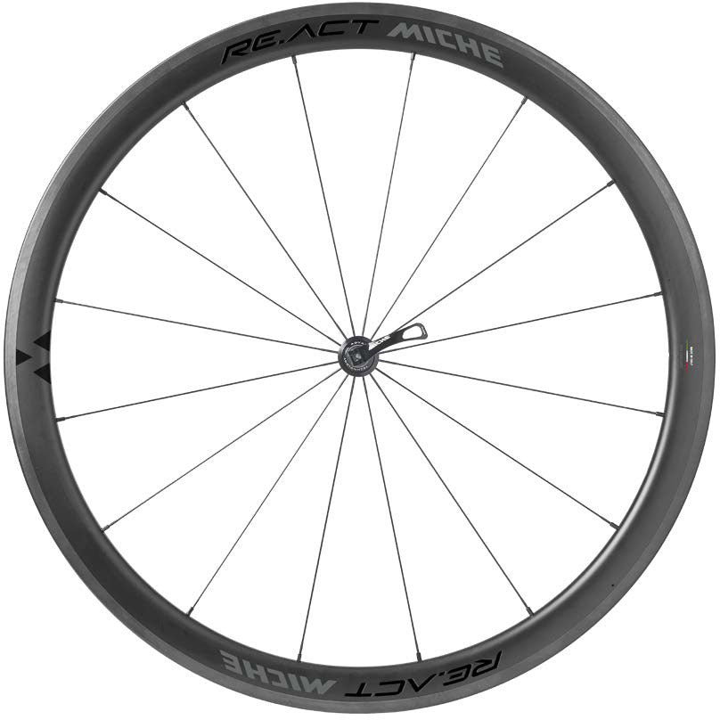 Paire de roues Miche re.act pneu de frein sur jante shimano fit