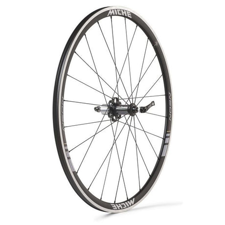 Paire de roues Miche néon shimano 11v (fil) qr