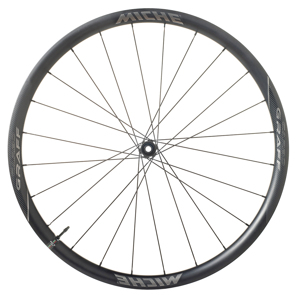 Jeu de roues Miche carbo graff cale 10-11v centerlock tx12-tx12