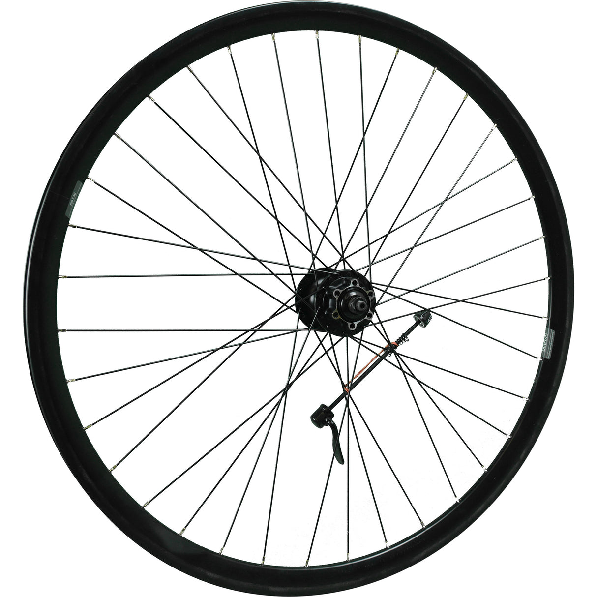 Zadnje kolo 28 Disc 475 Hub Outdoor Nizozemca 19 RIM 36G ČRNA