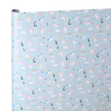 Rouleau de papier cadeau Licorne magique 3 m