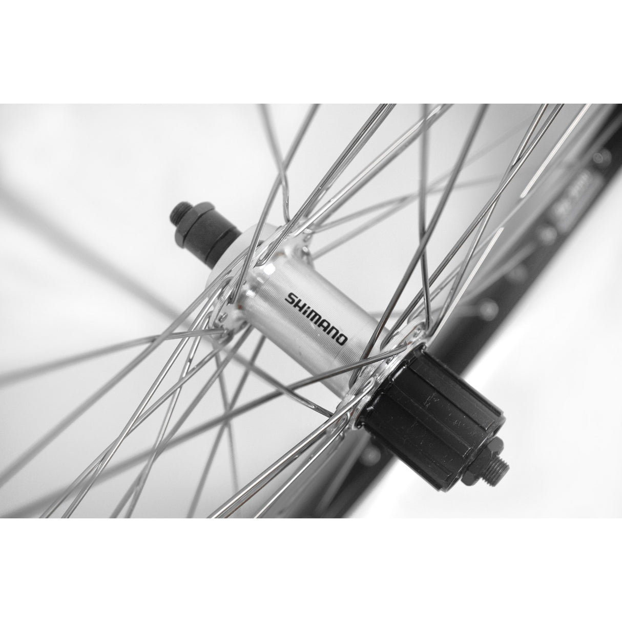 Roue arrière 28-15 8-13 8 622 Cale. 8 9v rim alu noir