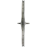 Roue arrière Roland p24h 28 36g 7s axe plein aluminium argent