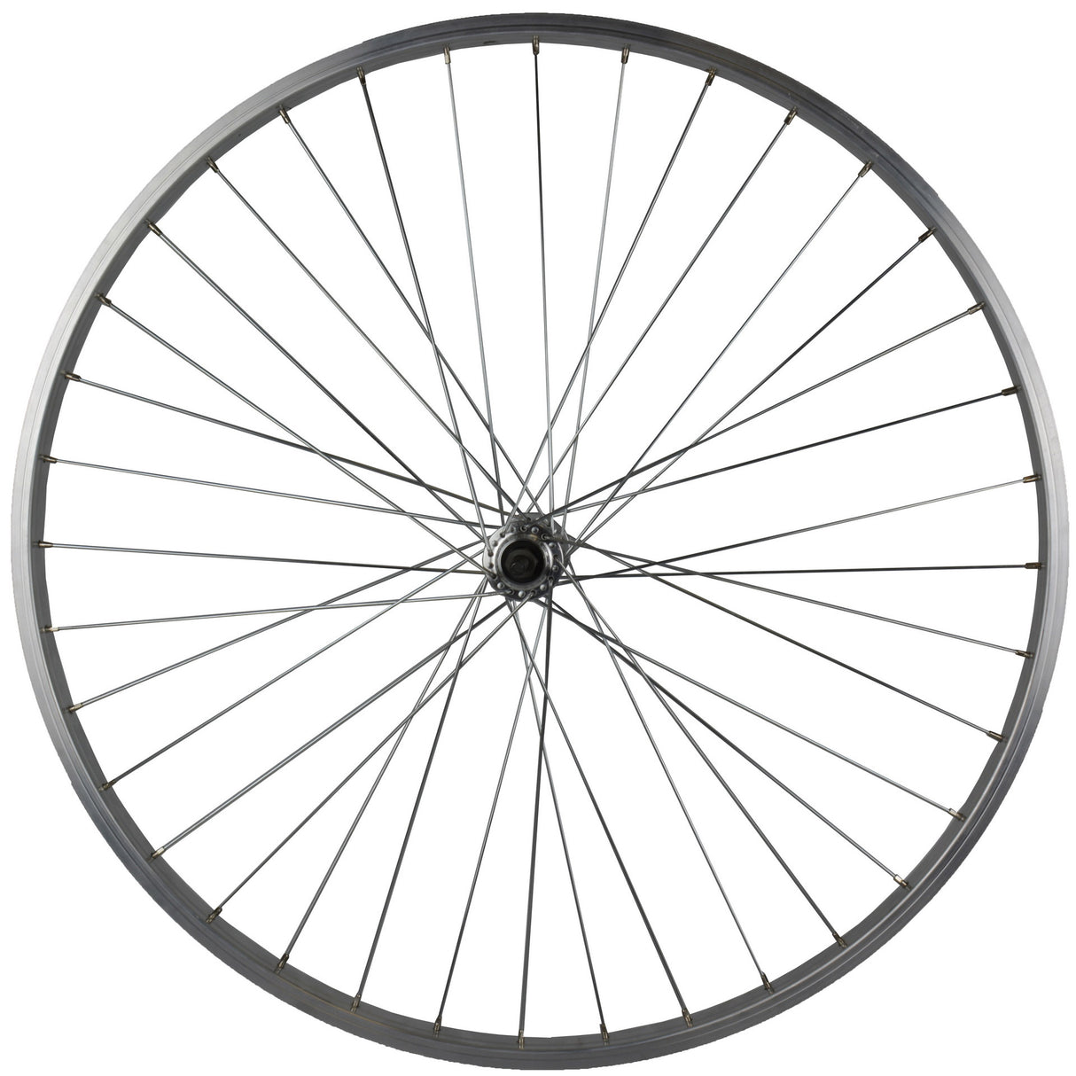 Roland forhjul 28 Fast akse Rim Alu Silver Eco