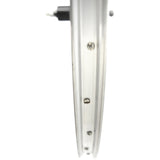 Roue arrière Roland mach1 8 9v 28-15 8-13 8 622 fixe aluminium argent.