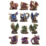 Figurines miniatures dragons légendes sombres