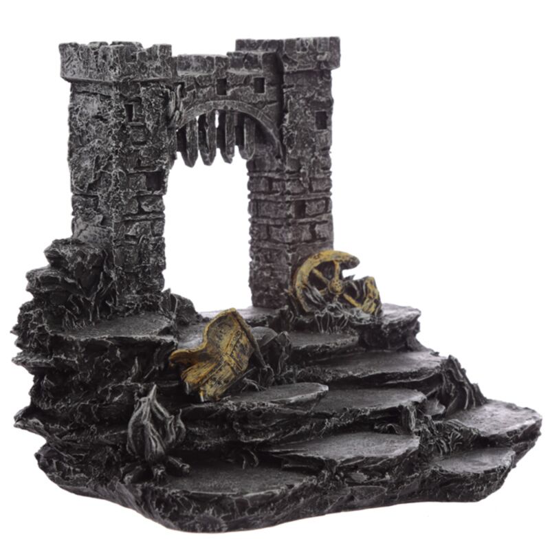 Présentoir de figurines miniatures de chevalier médiéval