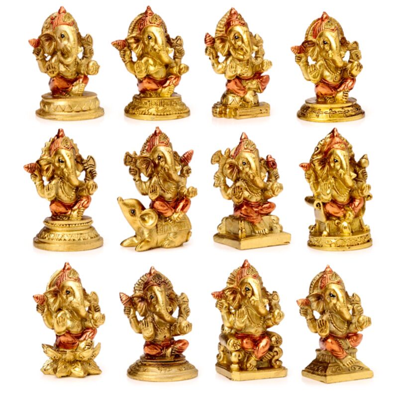 Figurines miniatures de Ganesh