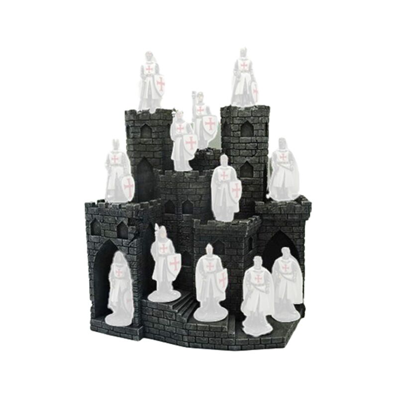 Exposition de château de chevalier médiéval