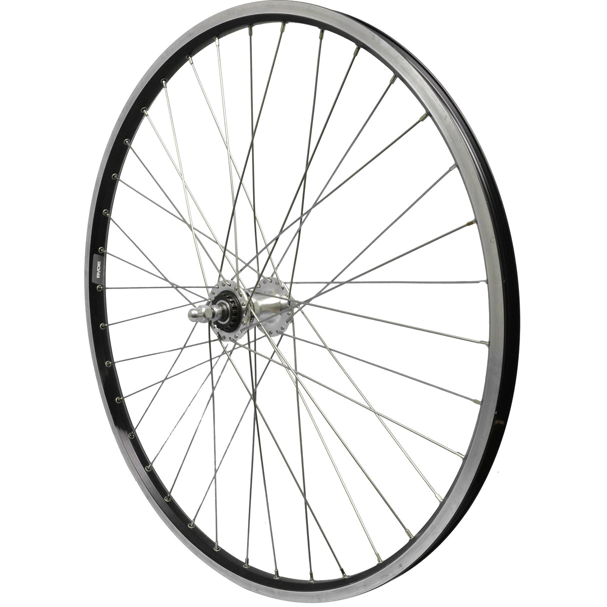 Roland roue avant 26-1,75 19-559 zac19 frein à rouleaux rayon 14 acier inoxydable noir