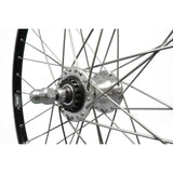 Roland roue avant 26-1,75 19-559 zac19 frein à rouleaux rayon 14 acier inoxydable noir