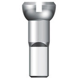 Sapim Spaak Nipple 14 Polyax 14 mm en laiton en argent (100e)